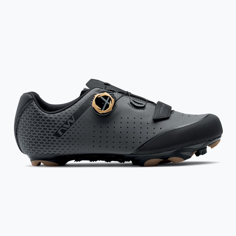 Кросівки велосипедні МТВ чоловічі Northwave Origin Plus 2 dark grey/honey 10
