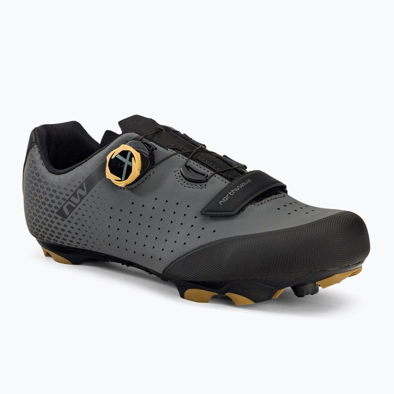 Кросівки велосипедні МТВ чоловічі Northwave Origin Plus 2 dark grey/honey
