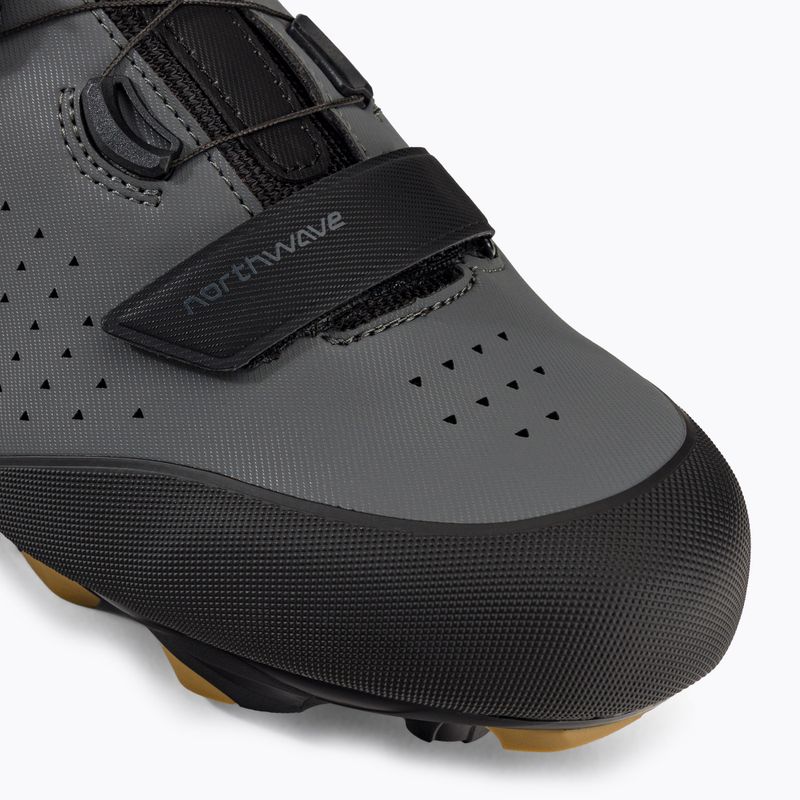 Кросівки велосипедні МТВ чоловічі Northwave Origin Plus 2 dark grey/honey 7