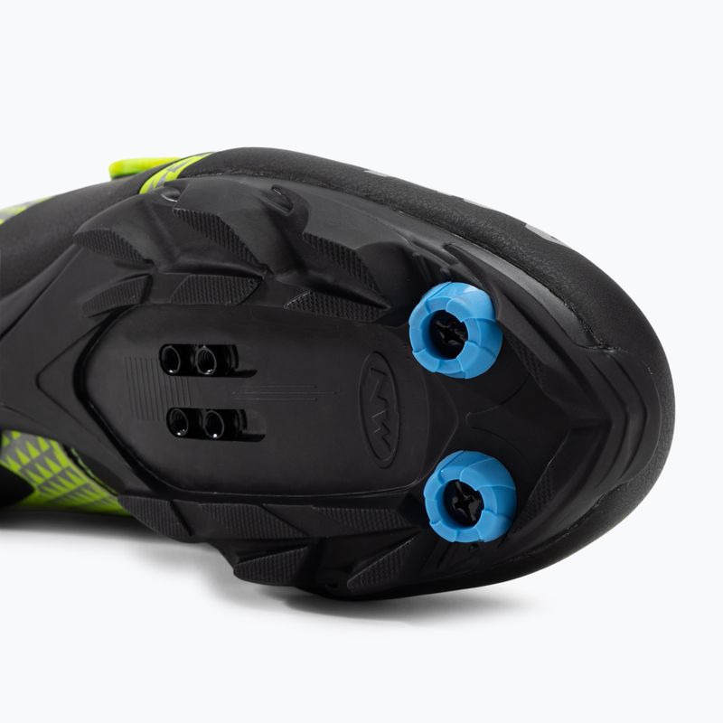 Кросівки велосипедні МТВ чоловічі Northwave Celsius XC ARC. GTX yellow fluo/reflective 6