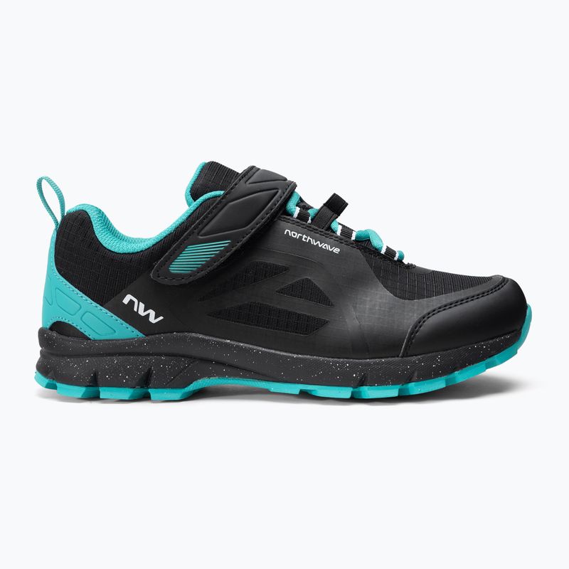 Кросівки велосипедні МТВ жіночі Northwave Escape Evo black/turquoise 2