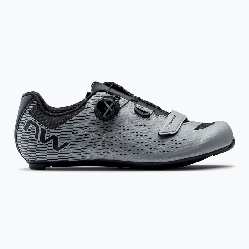 Кросівки велосипедні чоловічі Northwave Storm Carbon 2 silver/reflective