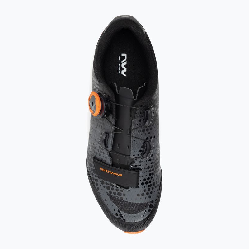 Веловзуття MTB чоловіче Northwave Razer 2 графітно-помаранчеве 80222013 6