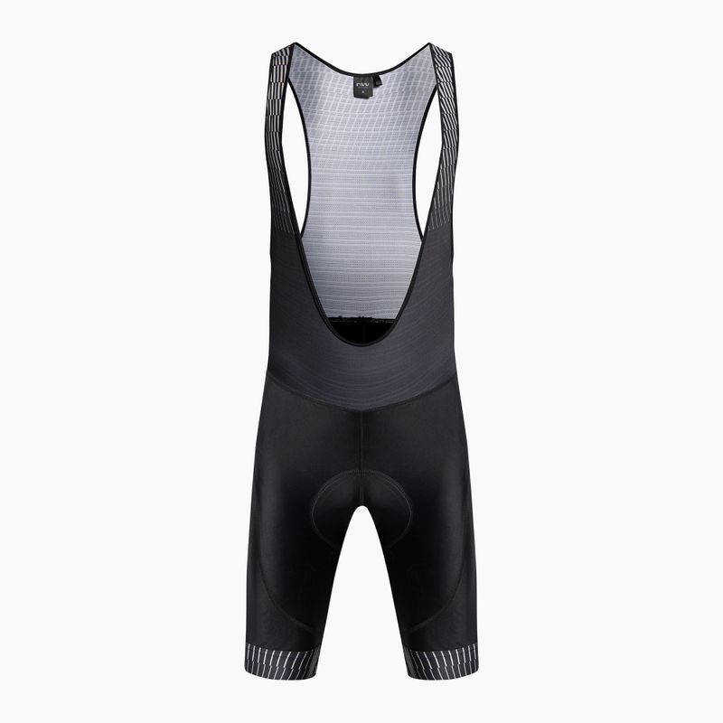 Велошорти чоловічі Northwave Origin Bibshort чорно-сірі 89221020