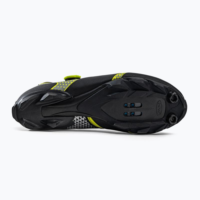 Кросівки велосипедні МТВ чоловічі Northwave Celsius XC ARC. GTX yellow fluo/black 5
