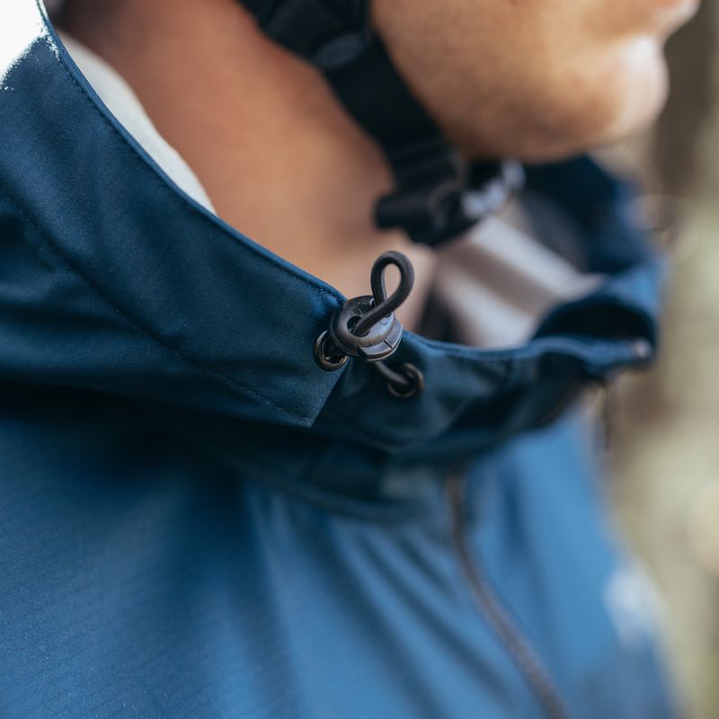 Чоловіча велосипедна куртка Northwave Easy Out Softshell темно-синій/лісовий зелений 11