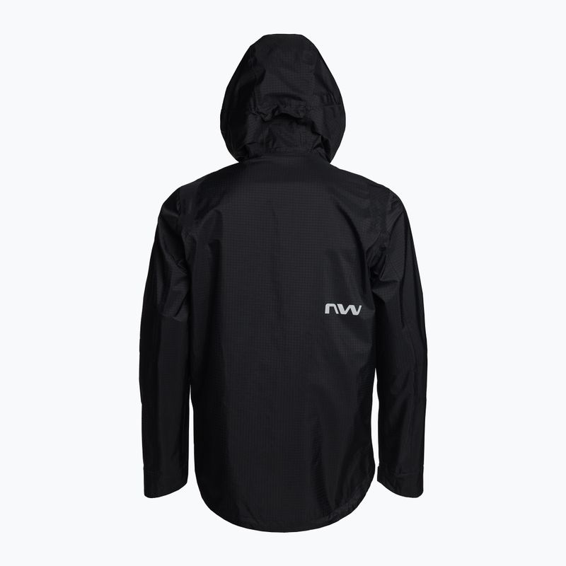Куртка велосипедна чоловіча Northwave Noworry Pro Hardshell 10 чорна 89221087_10 2