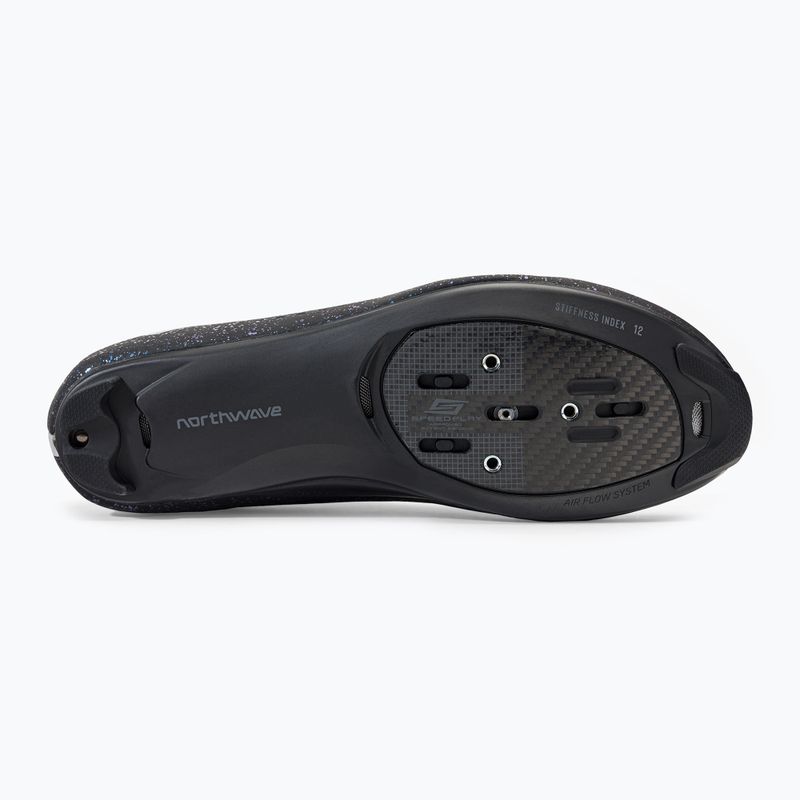 Кросівки велосипедні шосе чоловічі Northwave Revolution 3 Freedom black/iridescent 5