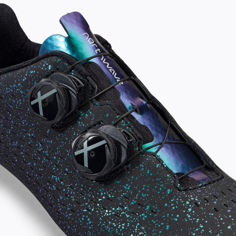 Кросівки велосипедні шосе чоловічі Northwave Revolution 3 Freedom black/iridescent 8