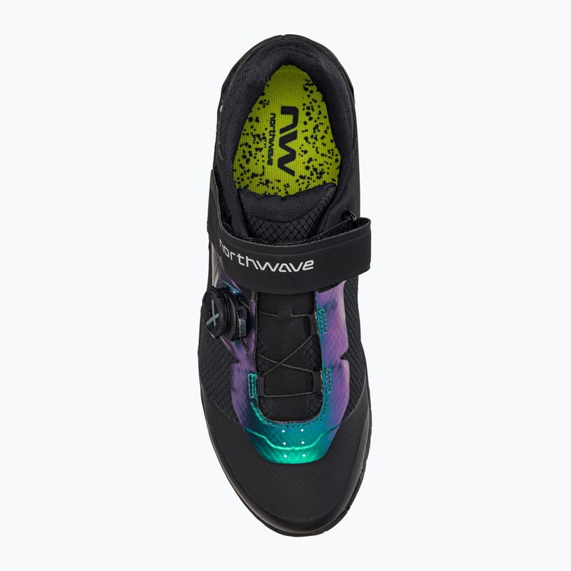Кросівки велосипедні МТВ чоловічі Northwave Overland Plus black/iridescent 6