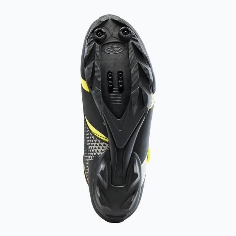 Кросівки велосипедні МТВ чоловічі Northwave Celsius XC ARC. GTX yellow fluo/black 11