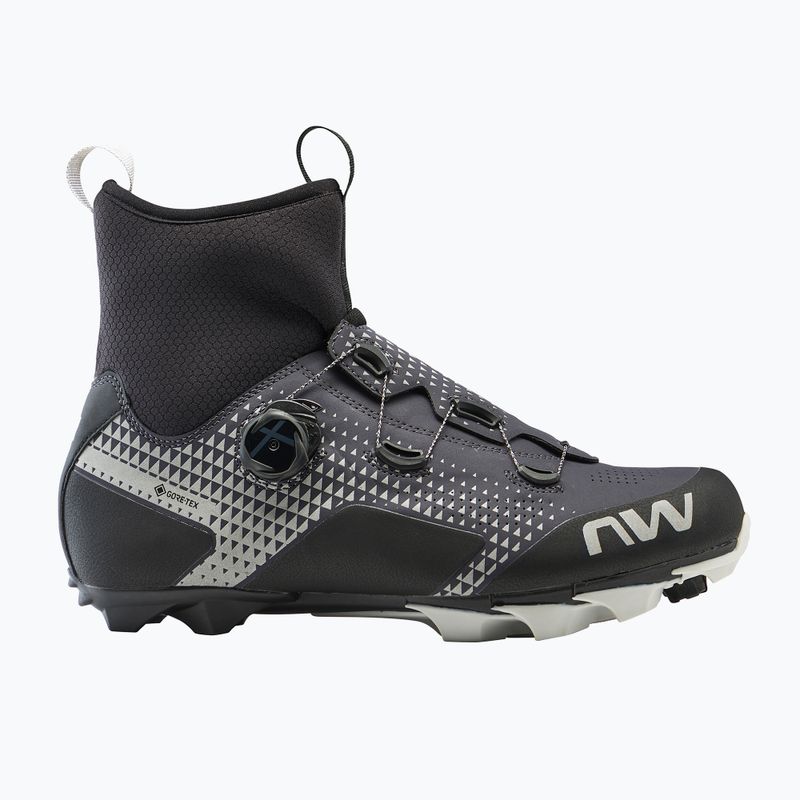 Кросівки велосипедні МТВ чоловічі Northwave Celsius XC GTX carbon grey/reflective 10