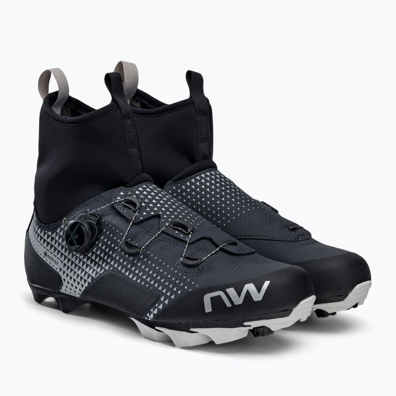 Кросівки велосипедні МТВ чоловічі Northwave Celsius XC GTX carbon grey/reflective 4