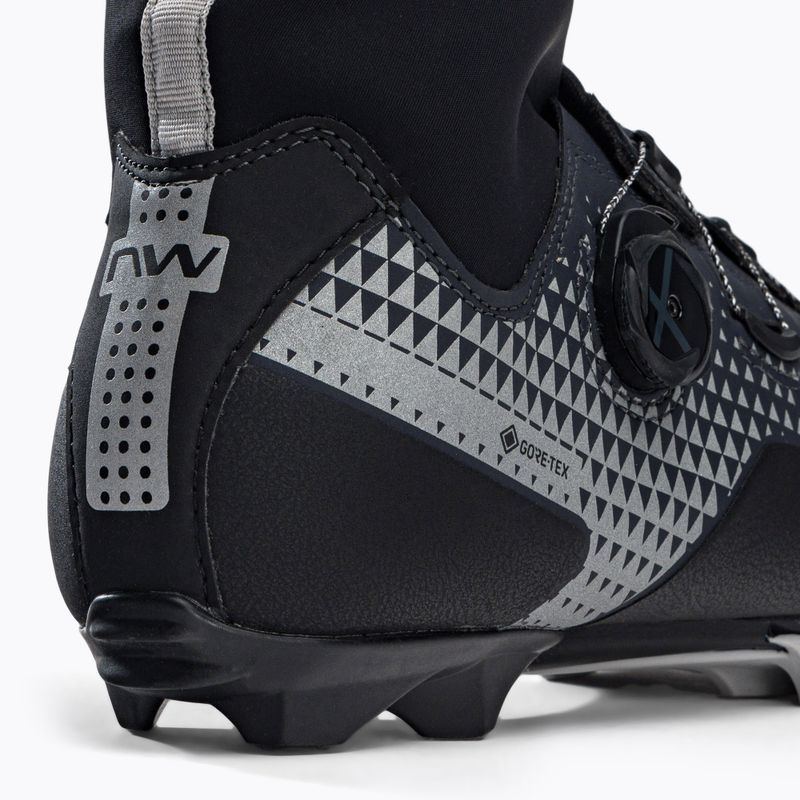 Кросівки велосипедні МТВ чоловічі Northwave Celsius XC GTX carbon grey/reflective 8