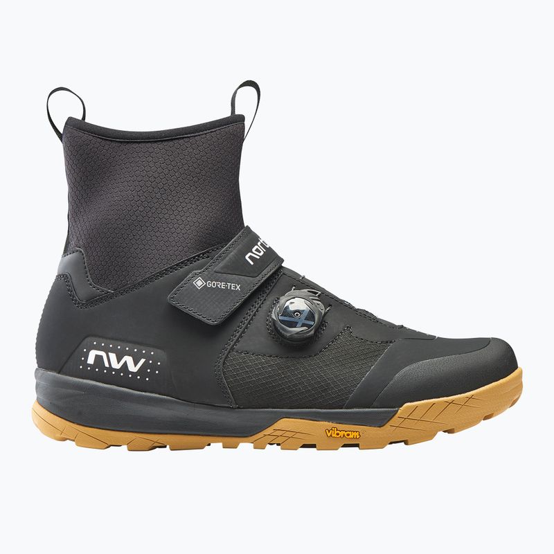 Кросівки велосипедні МТВ чоловічі Northwave Kingrock Plus GTX black/honey 11