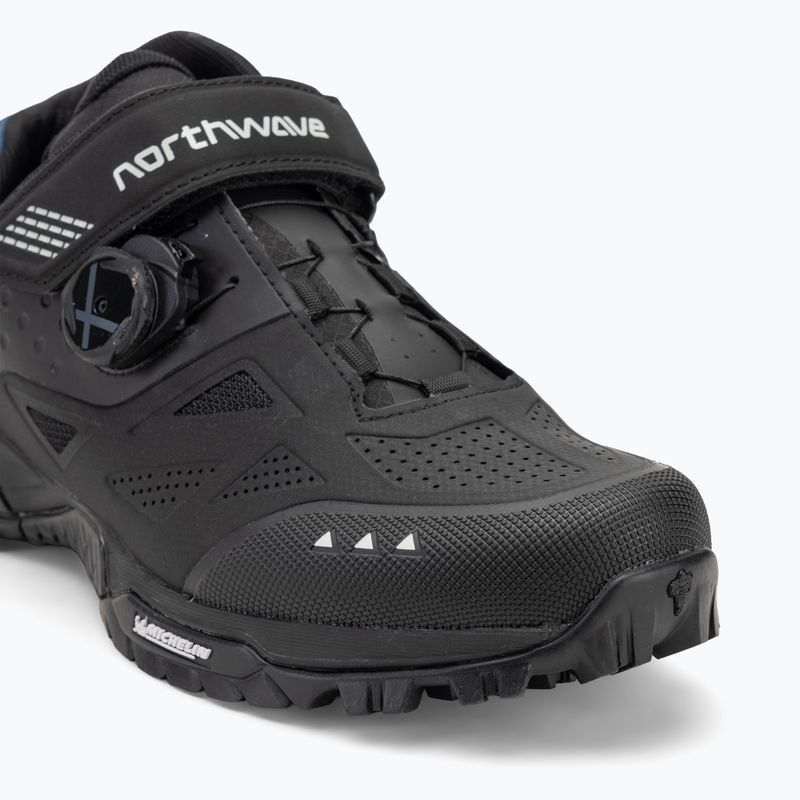 Кросівки велосипедні MTB чоловічі Northwave Enduro Mid 2 black/deep blue 7