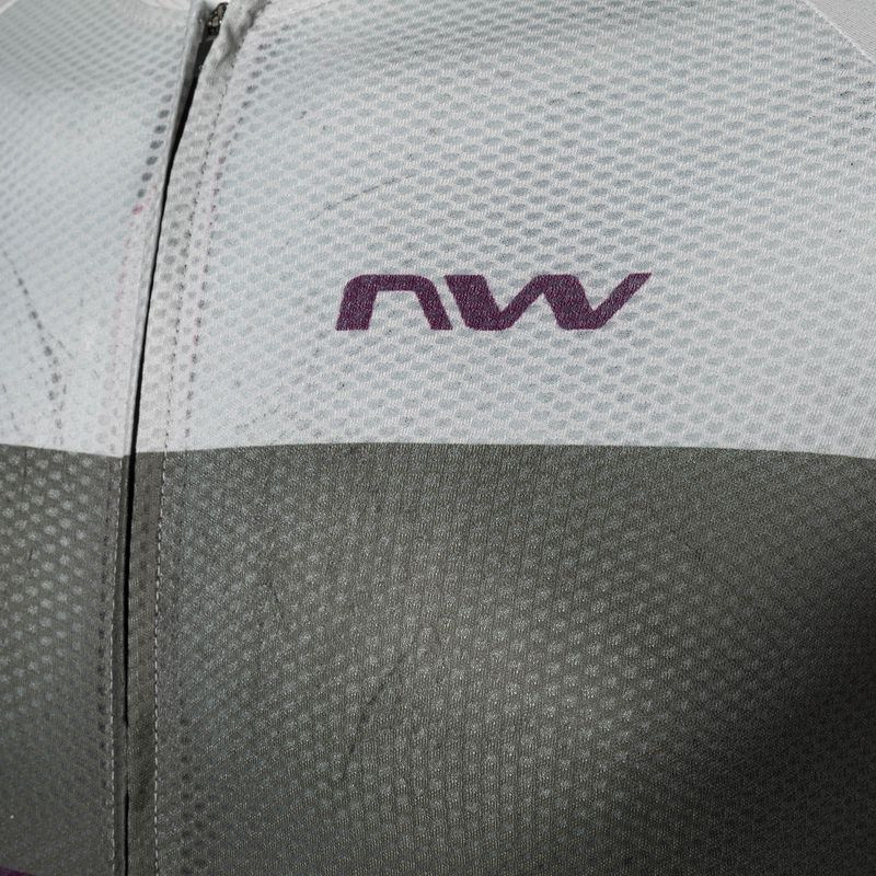 Велофутболка чоловіча Northwave Blade Air сіро-фіолетова 89221014 3