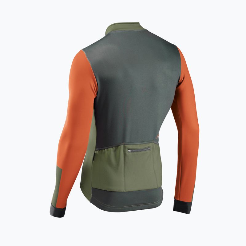 Чоловіча велосипедна куртка Northwave Blade 2 forest green/cinnamon 2