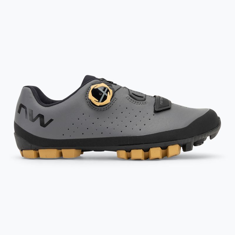 Кросівки велосипедні MTB чоловічі Northwave Hammer Plus dark grey/honey 2