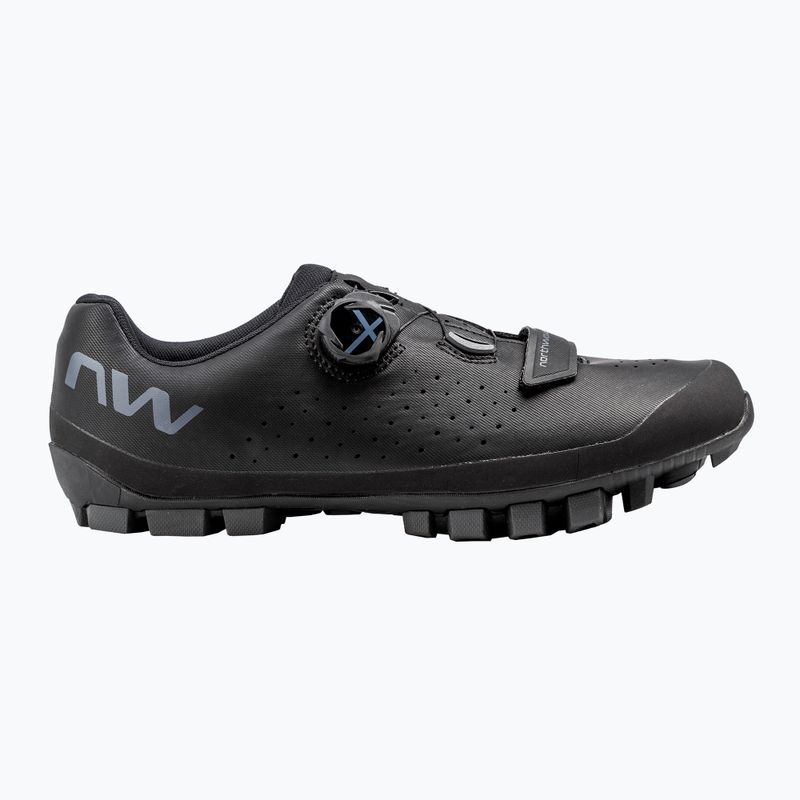 Кросівки велосипедні MTB чоловічі Northwave Hammer Plus Wide black/dark grey