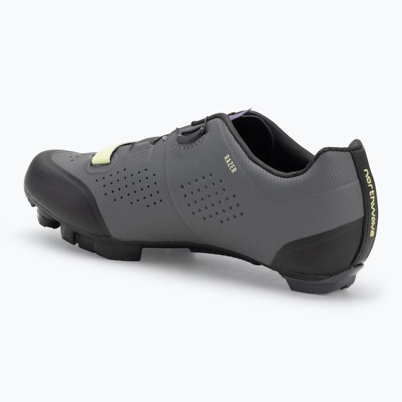Кросівки велосипедні MTB жіночі Northwave Razer dark grey/dark purple 3