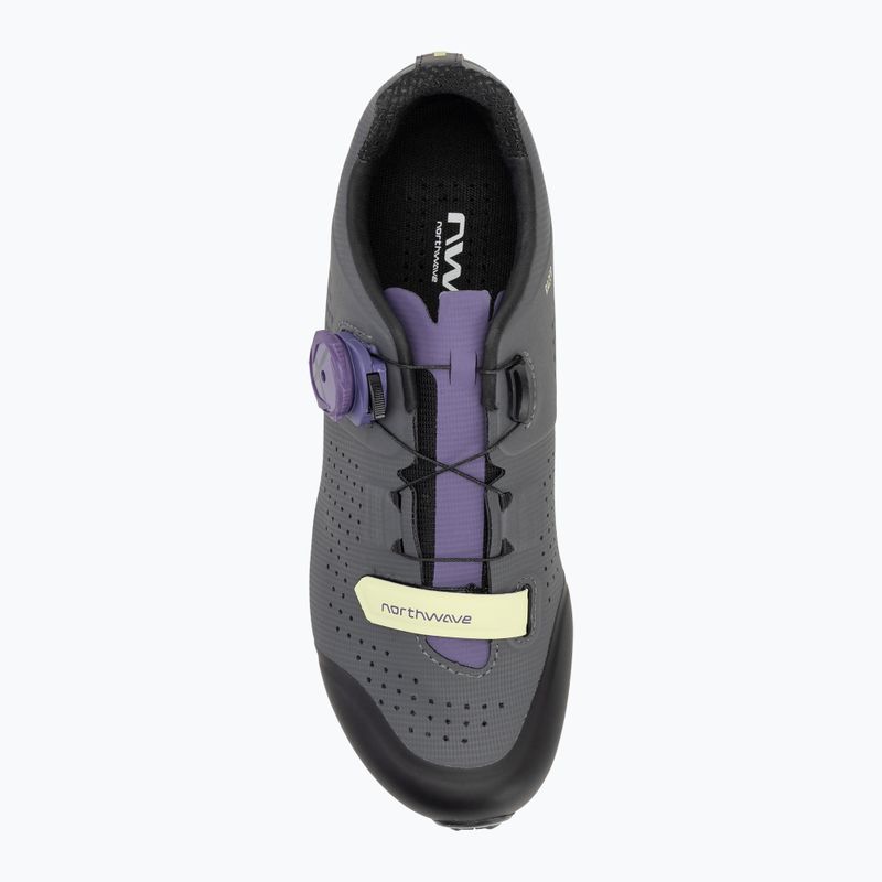 Кросівки велосипедні MTB жіночі Northwave Razer dark grey/dark purple 5