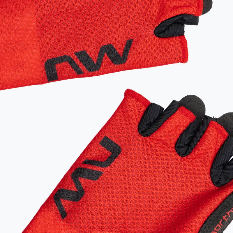 Рукавички велосипедні чоловічі Northwave Active Short Finger radiant red 4
