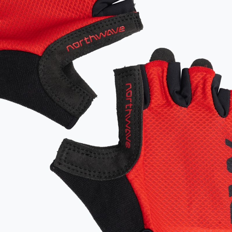 Рукавички велосипедні чоловічі Northwave Active Short Finger radiant red 5