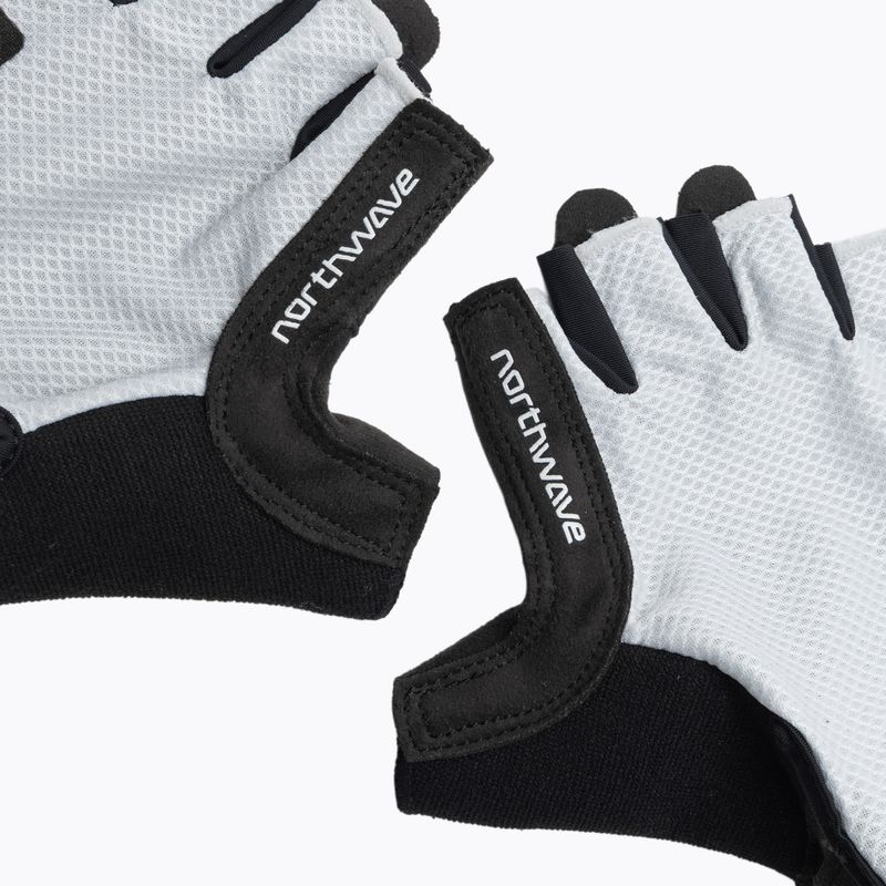Рукавички велосипедні чоловічі Northwave Active Short Finger light grey 4