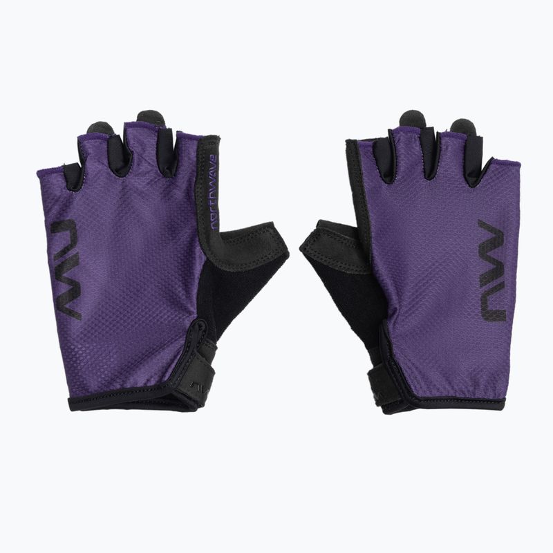 Рукавички велосипедні жіночі Northwave Active Short Finger dark purple 2