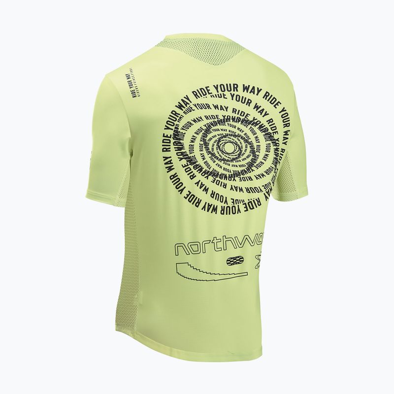 Футболка велосипедна чоловіча Northwave Edge 2 cool matcha/black 2