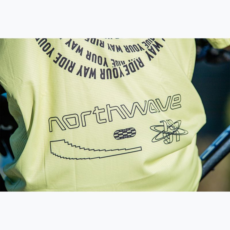 Футболка велосипедна чоловіча Northwave Edge 2 cool matcha/black 9