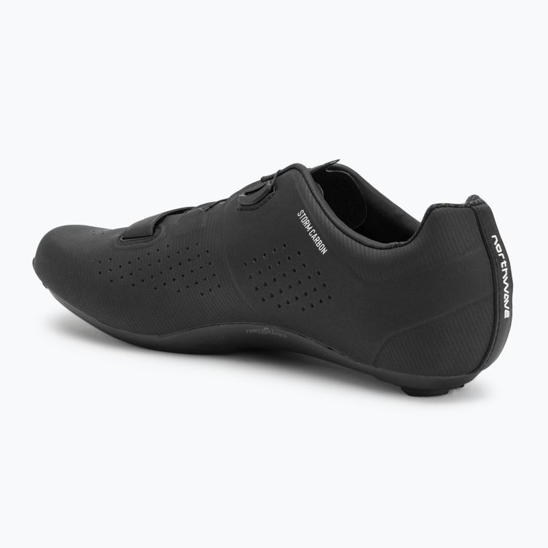Кросівки велосипедні чоловічі Northwave Storm Carbon black/white 3