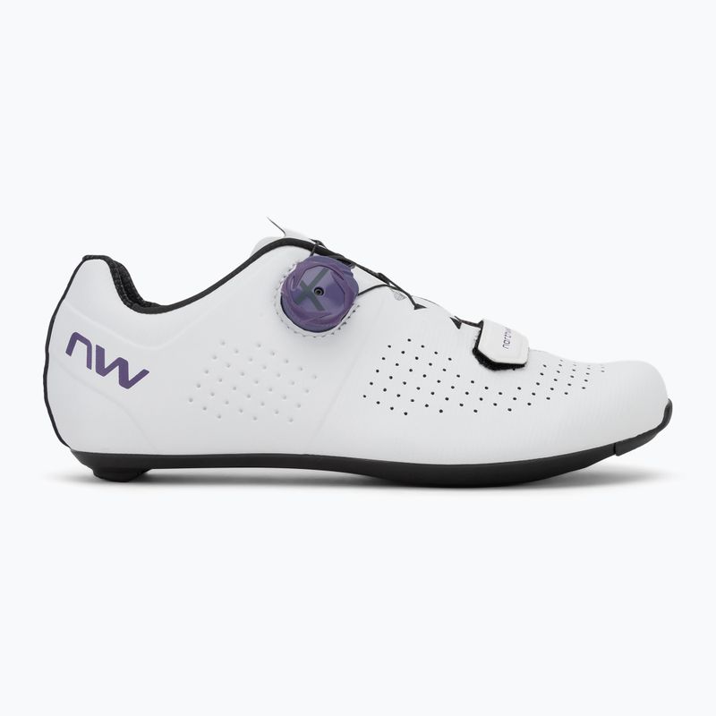 Кросівки велосипедні жіночі Northwave Storm Carbon white/dark purple 3