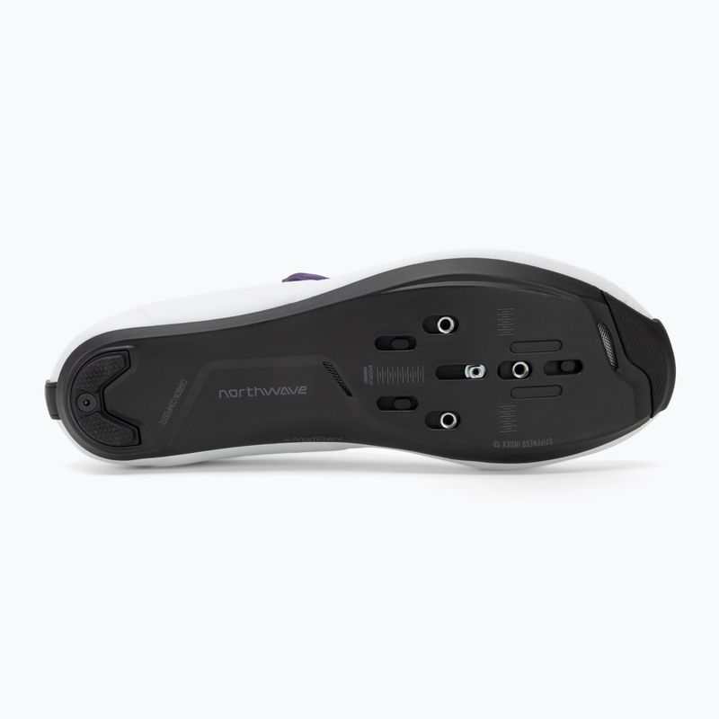 Кросівки велосипедні жіночі Northwave Storm Carbon white/dark purple 4