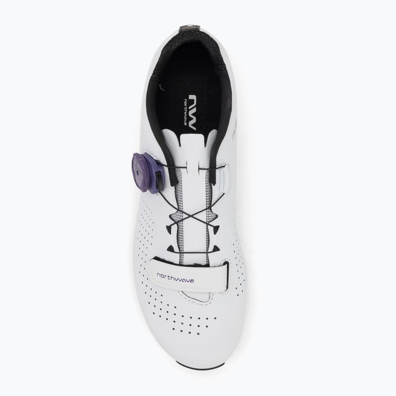 Кросівки велосипедні жіночі Northwave Storm Carbon white/dark purple 5