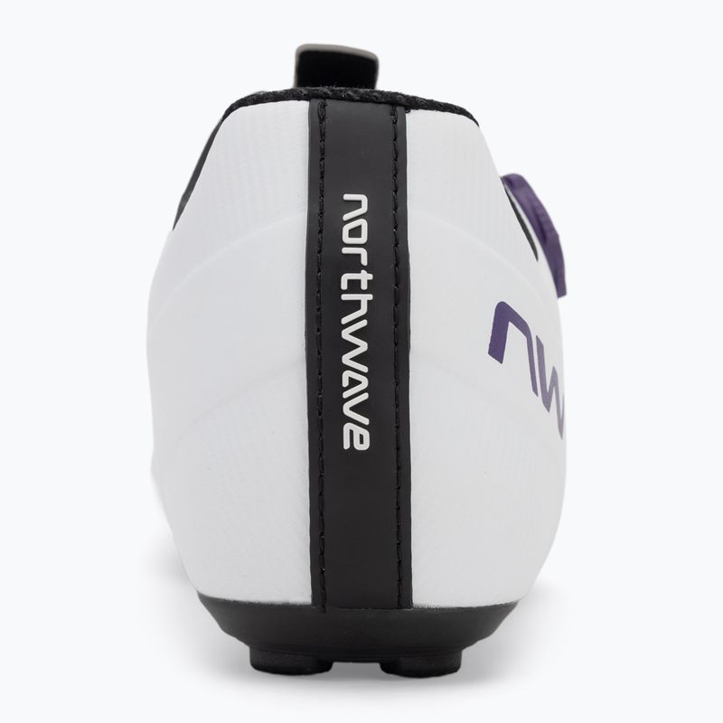 Кросівки велосипедні жіночі Northwave Storm Carbon white/dark purple 6