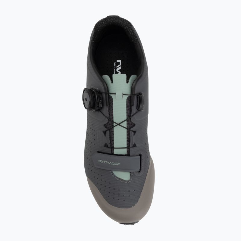 Кросівки велосипедні MTB чоловічі Northwave Razer dark grey/sage 5
