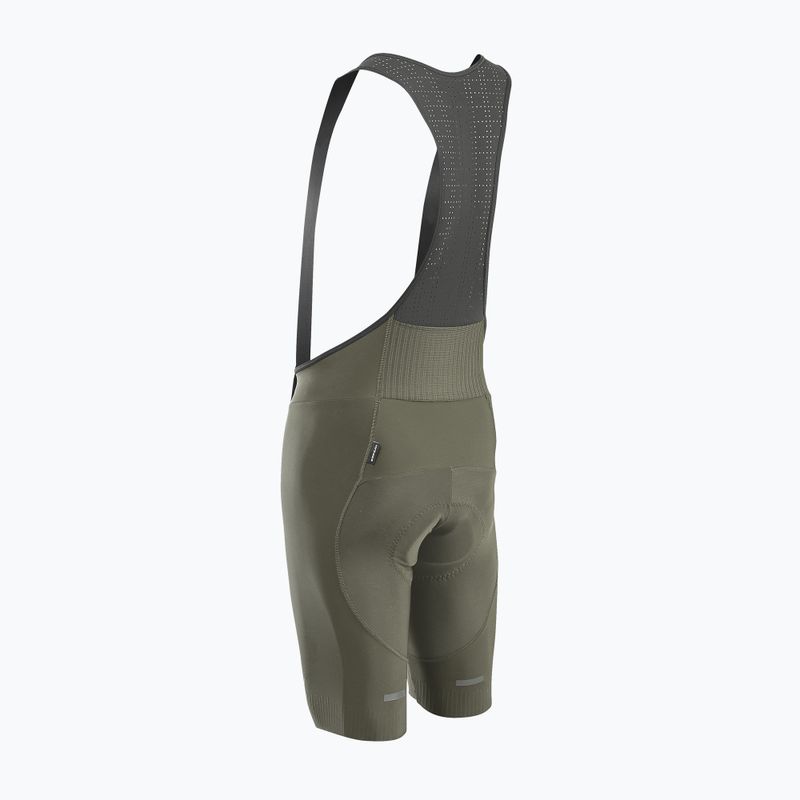 Шорти велосипедні чоловічі Northwave Fast Bibshort forest green 2