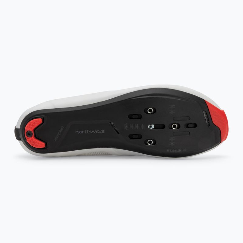 Кросівки велосипедні чоловічі Northwave Revolution white/red fluo 4