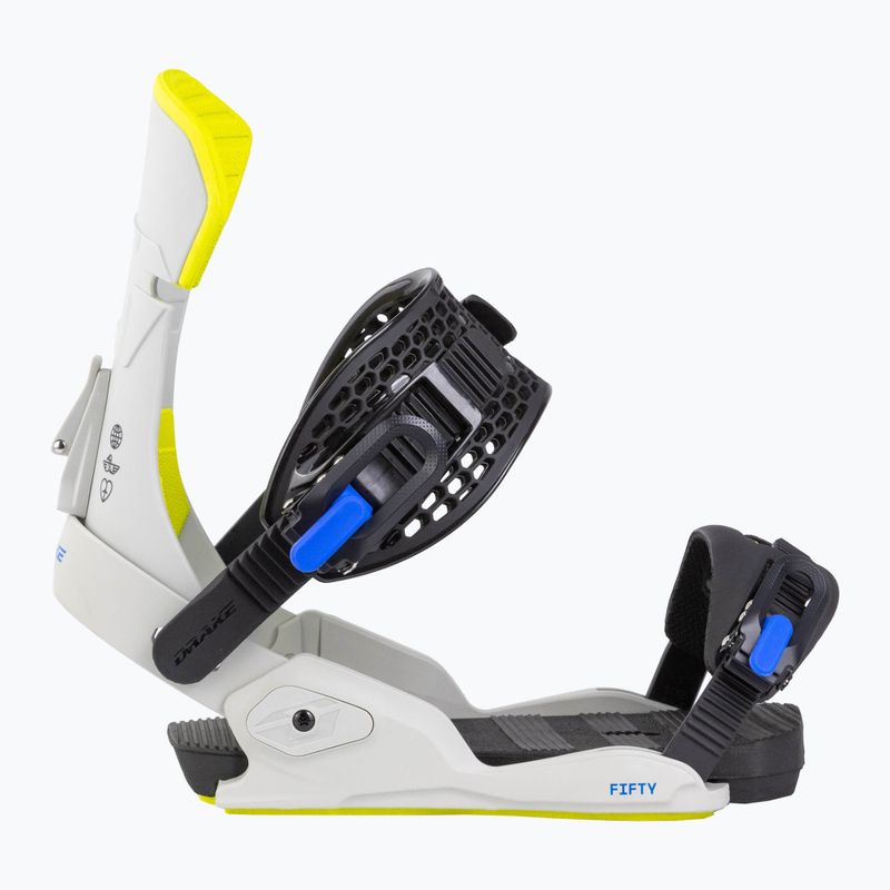 Кріплення для сноуборду чоловіче Drake Fifty grey/lime 2