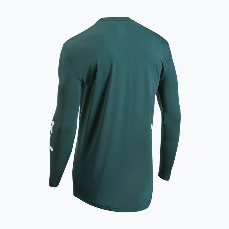 Лонгслів велосипедний чоловічий Northwave Xtrail petrolium/white 2