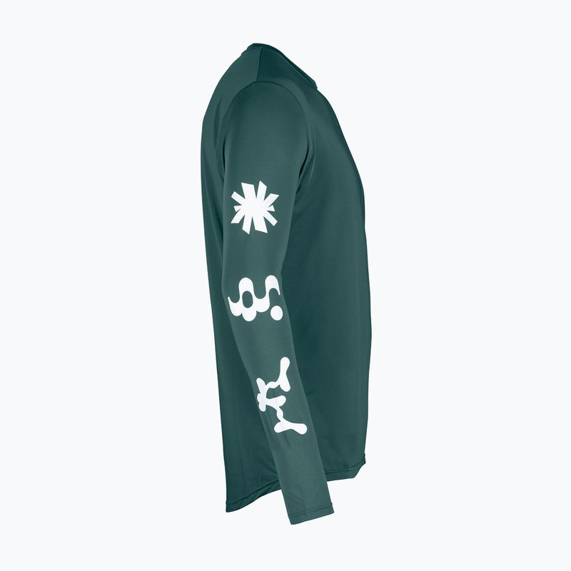 Лонгслів велосипедний чоловічий Northwave Xtrail petrolium/white 3