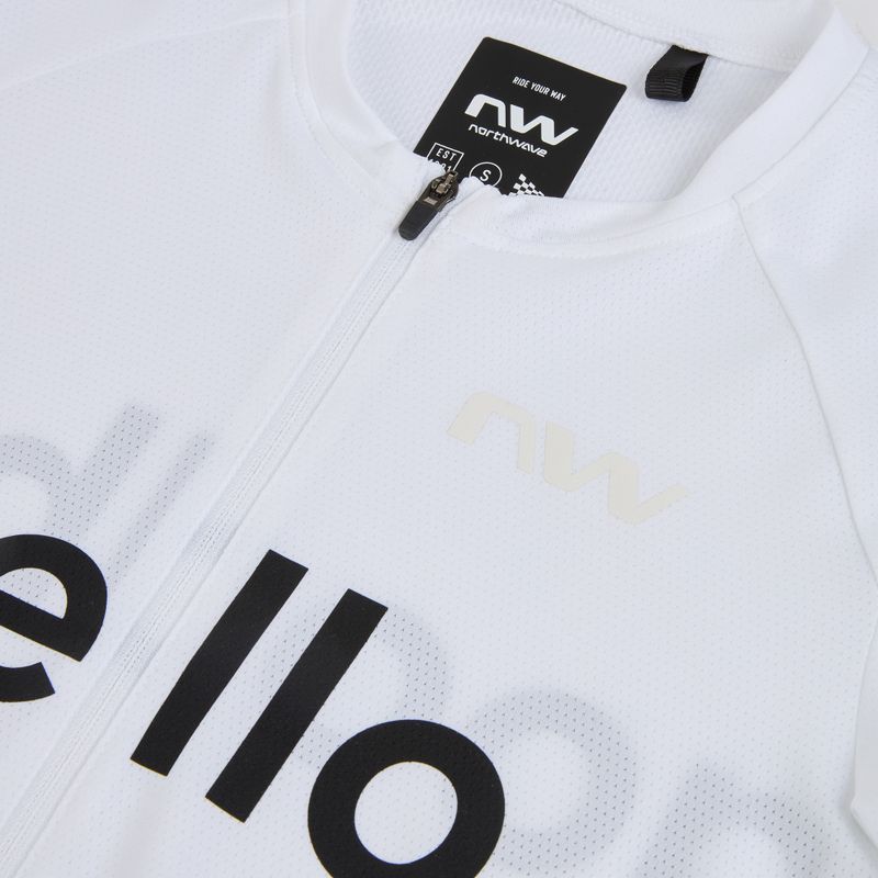 Футболка велосипедна чоловіча Northwave Blade Hello Goodbye white 3