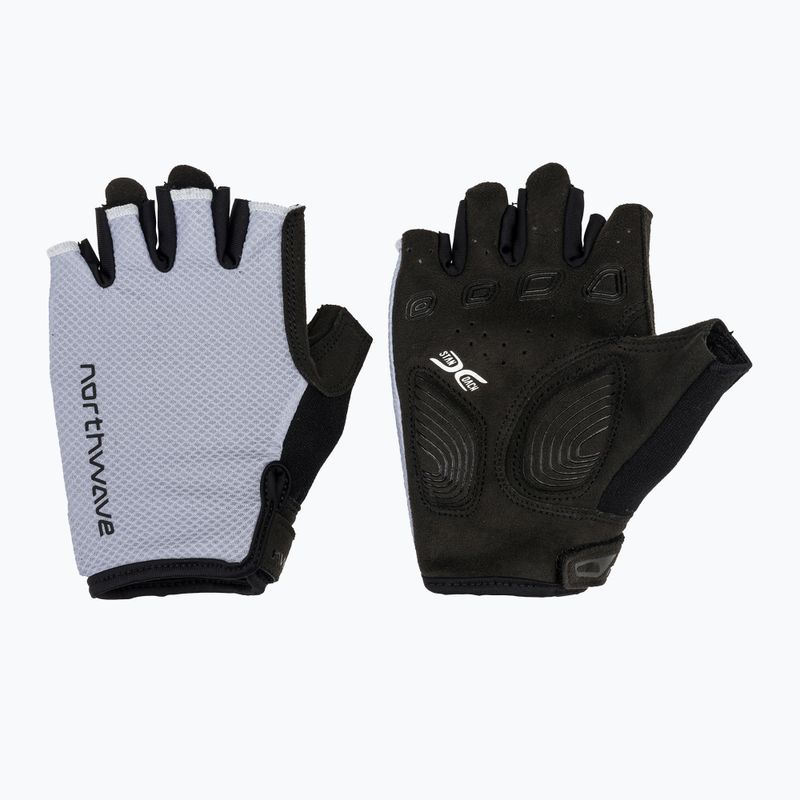 Рукавички велосипедні чоловічі Northwave Active Max Short Finger ice grey