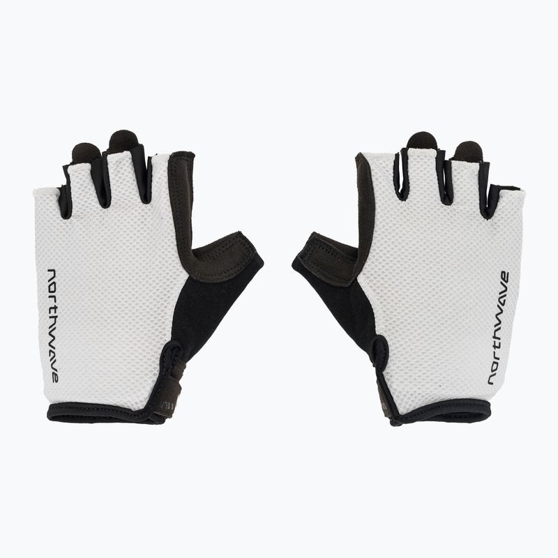 Рукавички велосипедні чоловічі Northwave Active Max Short Finger light grey 2