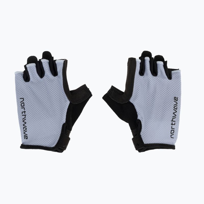Рукавички велосипедні жіночі Northwave Active Max Short Finger ice grey 2