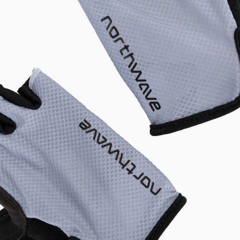 Рукавички велосипедні жіночі Northwave Active Max Short Finger ice grey 4