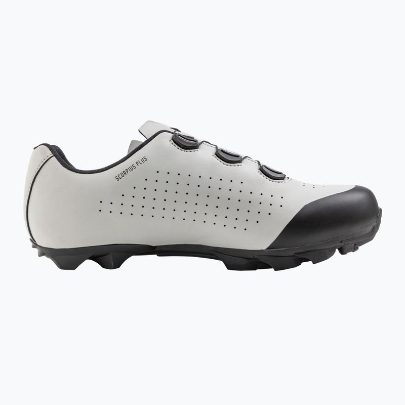 Кросівки велосипедні MTB чоловічі Northwave Scorpius Plus light grey/black 2
