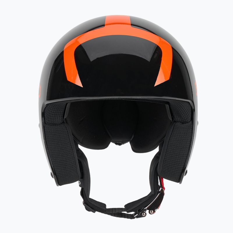 Шолом гірськолижний дитячий Briko Vulcano FIS 6.8 JR shiny black/orange 2